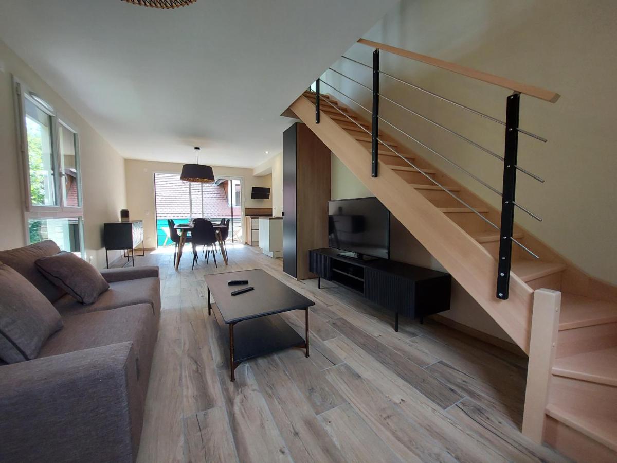 Charmant Et Spacieux Appartement A Quelques Pas Du Lac Дюен Екстер'єр фото